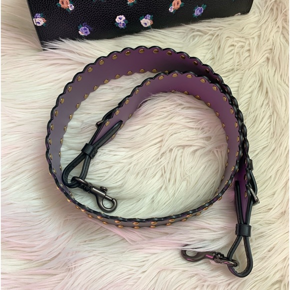 Coach Novelty Strap With Scallop Rivets Final Price - Picture 6 of 9